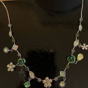 Custom heckles with green stones